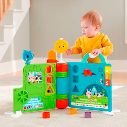 Activity сenter Fisher-Price "Sit-to-Stand Giant activity book"